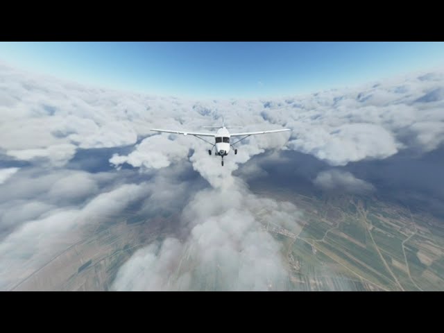 VR180 3D Video Flying in MSFS2020 Pt-18 GMFA-GMMT