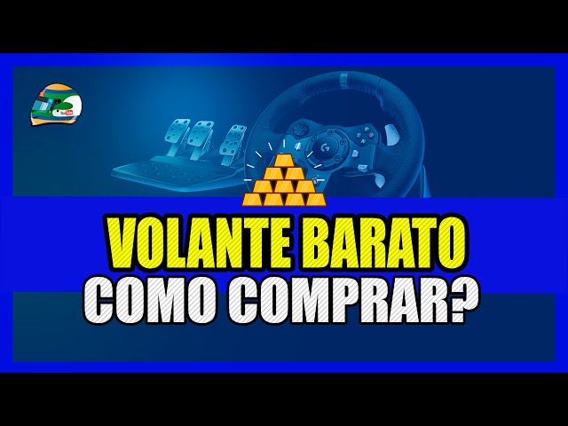 DICA DE OURO: Como Comprar um Volante Barato para o PC? | Automobilismo Virtual