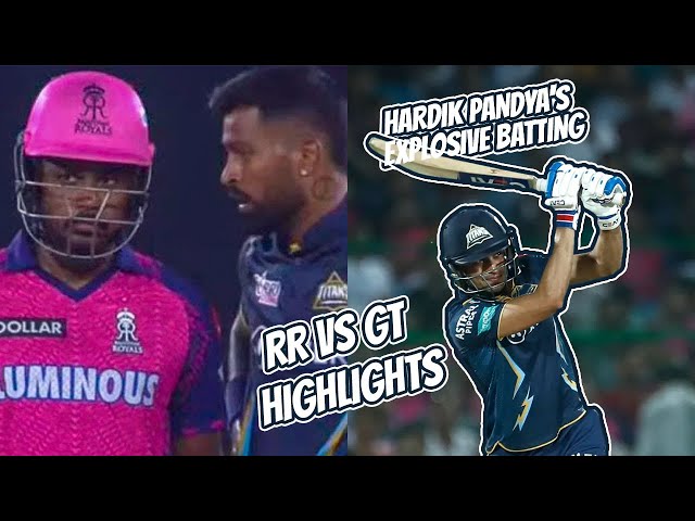 RR vs GT Highlights | IPL 2023 yesterday match highlights | RR vs GT yesterday highlights