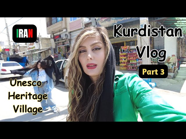 🎥My Vlog To Palangan Village - an Ancient Jewel in Kurdistan - Unesco Heritage - IRAN (English Sub )