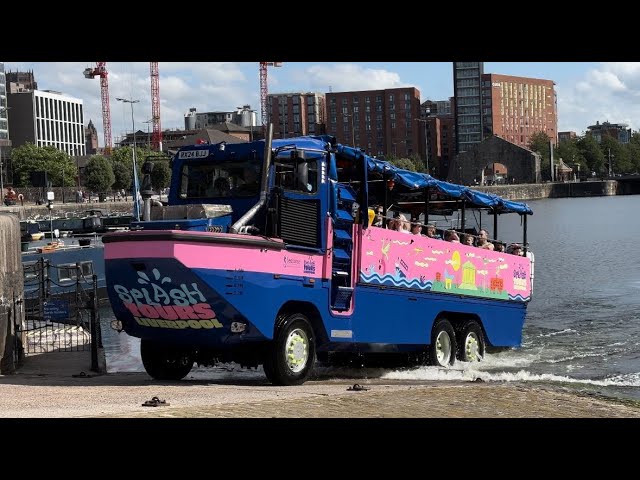 SPLASH TOURS LIVERPOOL - BRAND NEW UK AMPHIBIOUS TOUR OPENED IN 2024