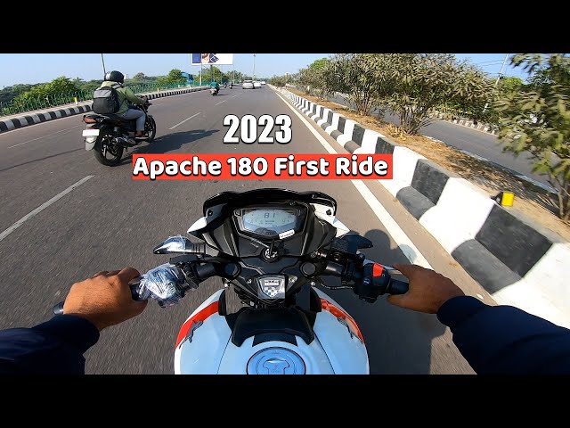 2023 Tvs Apache RTR 180 First Ride Review | Apache 180 Bluetooth Pros And Cons