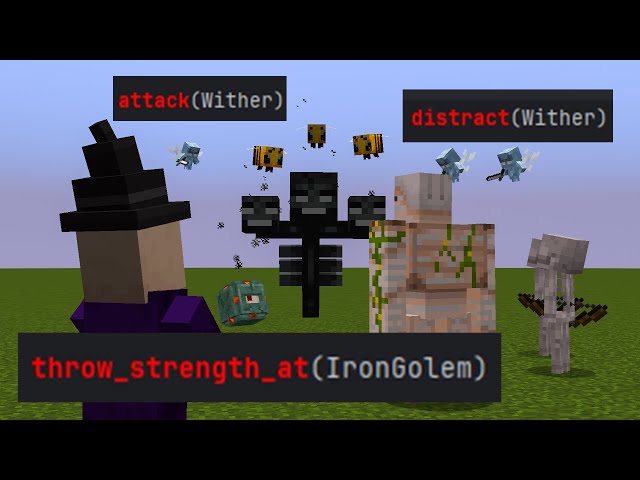 Coding Regular Mobs to beat the Wither