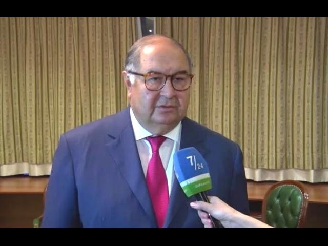 UzReport TV: Alisher Usmanov bilan eksklyuziv intervyu