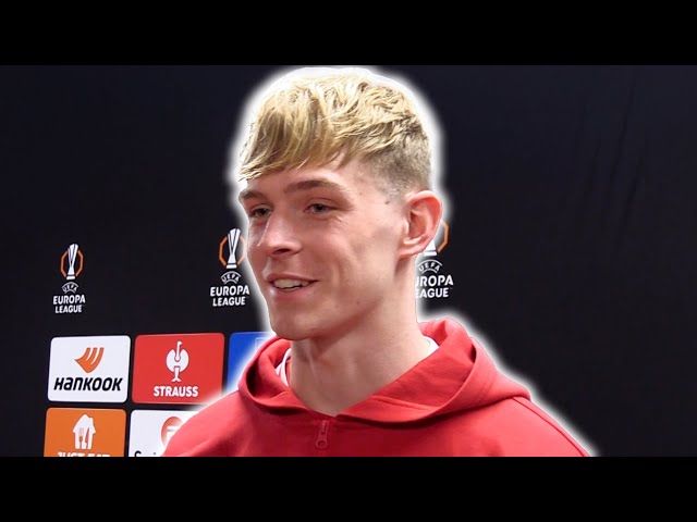 Toby Collyer post-match interview | Manchester United 2-1 Rangers