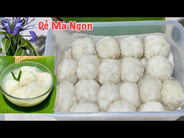 Cách làm Cơm Rượu đơn giản nhất Ăn Ngon, Tốt Sức Khỏe - Fermented sticky rice