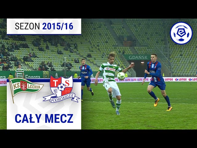 (2/2) Lechia Gdańsk - Podbeskidzie Bielsko-Biała | CAŁY MECZ | Ekstraklasa 2015/16 | 22. Kolejka