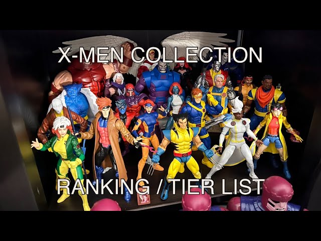 X-MEN ‘97 Marvel Legends Tier List - ranking every single x-men action figure in my collection!