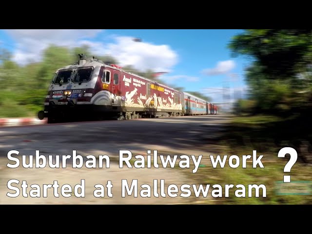 130 on Bengaluru - Jolarpettai line ? Hassan & Kolar trains are back with Diesel Trainset ( DEMU )