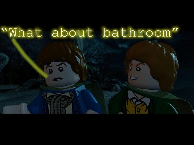 What About Bathroom Breaks  |  Lego Lord of the Rings Walkthrough Part 2