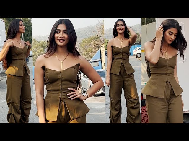 Pooja Hegde Spotted To Promoting Her Upcoming Film Deva On Indias Best Dancer Set | Cinemas Stars