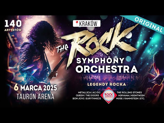 The Rock Symphony Orchestra | 06.03.2025 Krakow |Tour 2025 | Poland