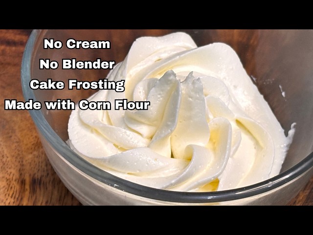 How to Make Whipped Cream | How to Make Whipped Cream for Cake Decoration | Whipped Cream Recipe