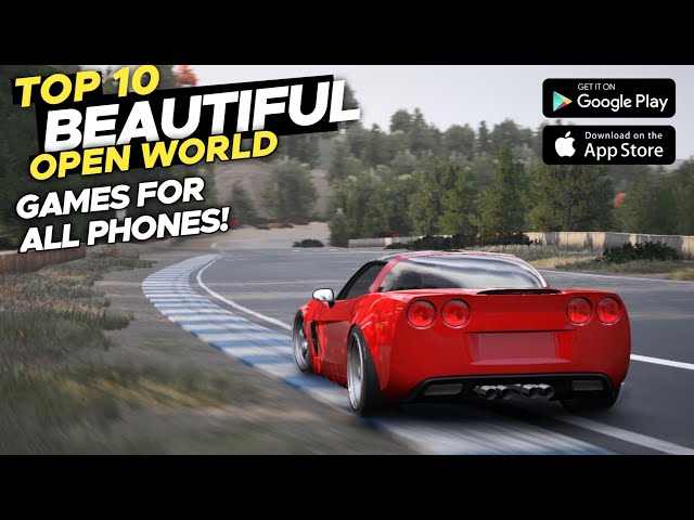 Top 10 New Car Games with Beautiful Open-World Graphics That Run on Any Phone • Android & iOS 2025