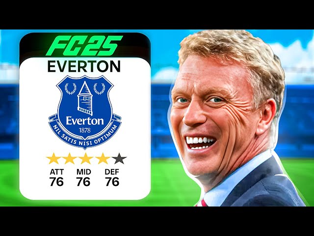 I Rebuilt Everton Under David Moyes