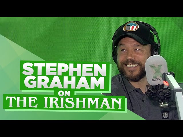 Stephen Graham on scaring Al Pacino & THE IRISHMAN | The Chris Moyles Show | Radio X