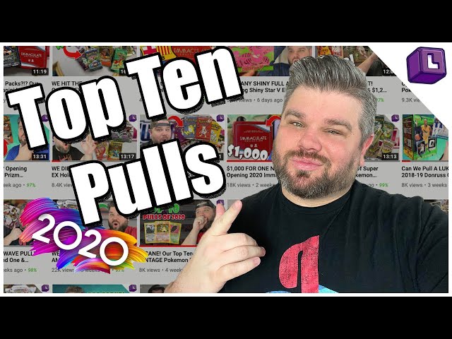 Our Top Ten MOST INSANE Sports Cards Pulls Of 2020!!