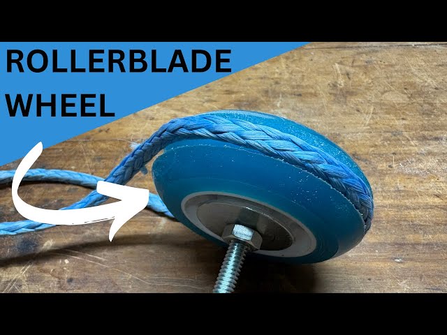 Don't throw away old RollerBlade wheels!