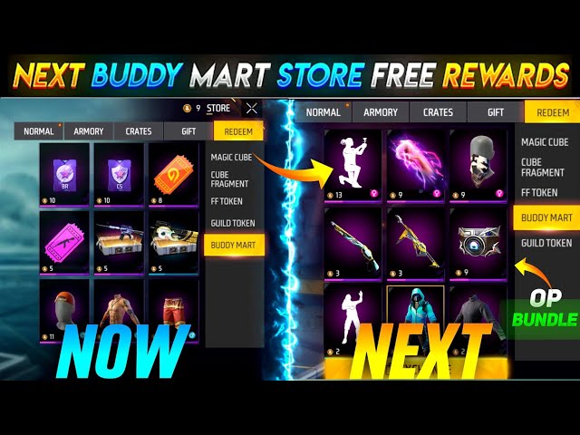 Next Buddy Mart Free Rewards सबको मिलेगा🤯🥳| Free Fire New Event | Ff New Event | Ff New Event Today