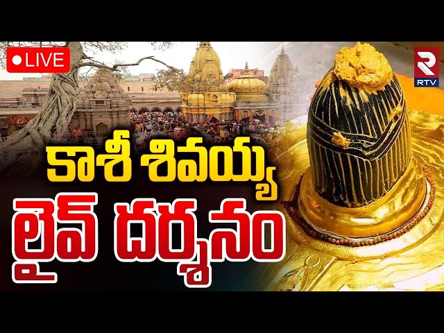 Kashi Vishwanath Darshan 🔴LIVE | కాశీ శివలింగం లైవ్‌ దర్శనం | Kashi Vishwanath Temple | RTV