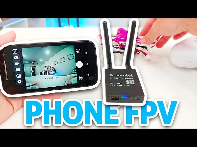 How-To Use Phone as CHEAP $18 FPV Monitor!