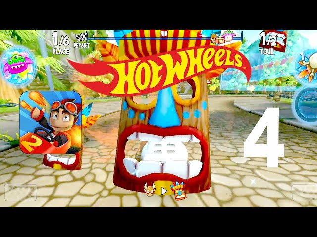 🔴  Beach Buggy Racing 2 - Adventure - action- Gameplay Walkthrough Part 4 (iOS, Android) #Shorts