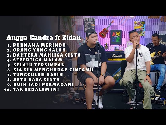 Angga Candra ft Zidan Purnama Merindu Full Album Cover