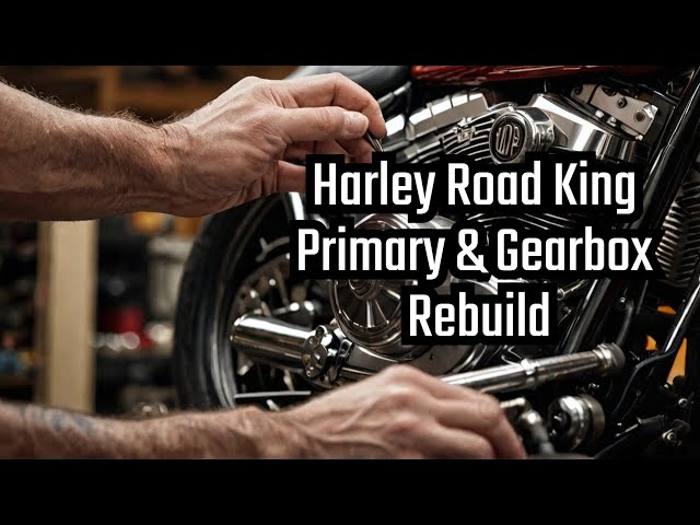 Revive Your Harley Davidson Road King: Primary Side & Gearbox Rebuild! Pt1