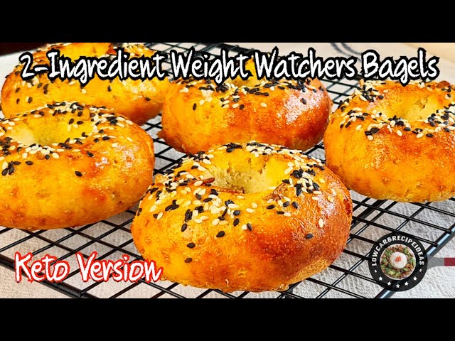 2-INGREDIENT WEIGHT WATCHERS BAGEL | KETO VERSION