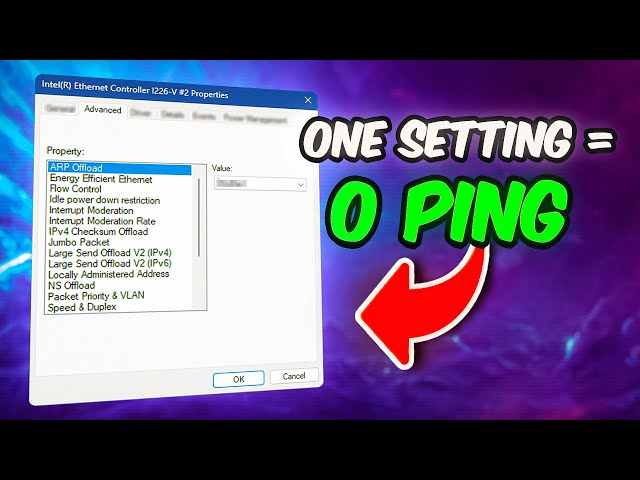 *2025* BEST Ethernet Settings For GAMING & Performance (Lower Ping, Latency, Increase Speed)