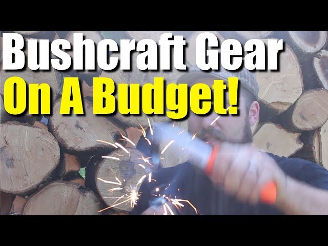 Bushcraft Gear on a Budget- Axes, Knives, Bags, Fire Starters, and more | RevHiker