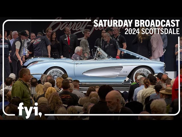 2024 SCOTTSDALE SUPER SATURDAY BROADCAST (Part 1) - Saturday, January 27 - BARRETT-JACKSON AUCTION