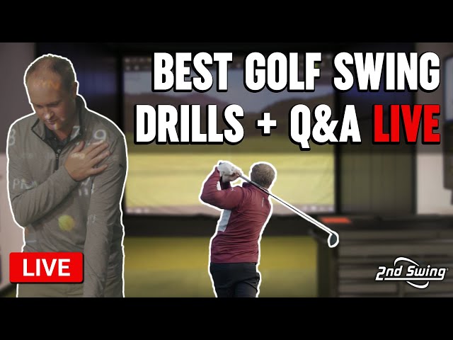 Best Golf Swing Drills + LIVE Q&A