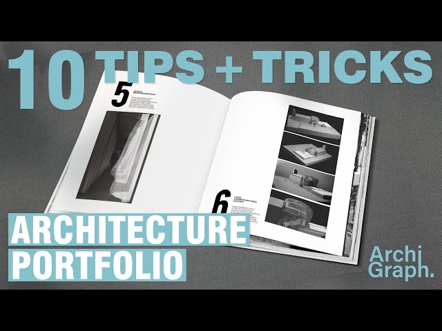 10 Tips to Make the BEST Architecture Portfolio