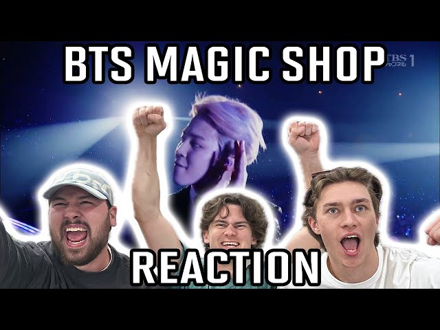 K-POP NEWBIES WATCH BTS MAGIC SHOP LIVE!