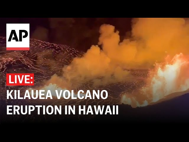 LIVE: Kilauea volcano eruption in Hawaii