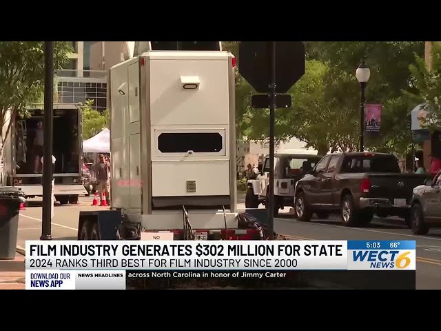 Film production in North Carolina brings in $300 million from in-state spending