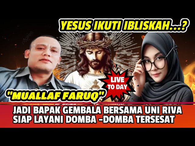 🔴LIVE //DISKUSI LINTAS AGAMA SEDANG BERLANGSUNG //MUALLAF FAROQ KEMBALI ROASTING KARISTENG HARI INI