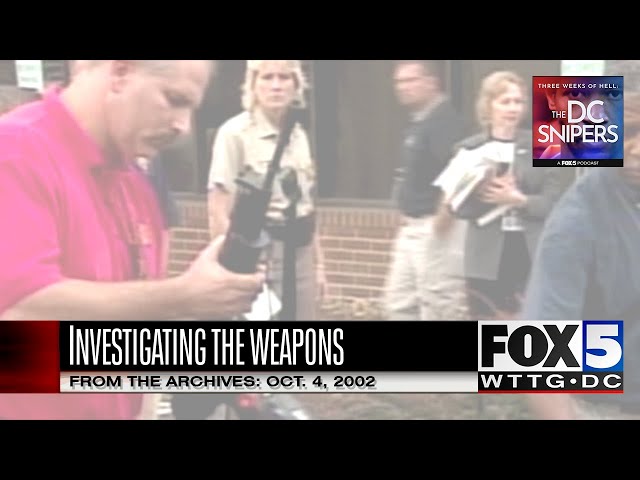 DC Sniper Attacks - FOX 5 Archives - 10.04.02: Investigating the weapons & bullets used by snipers