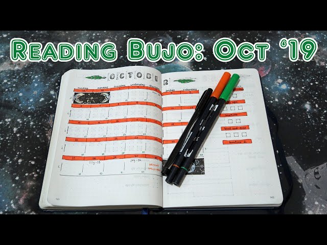 Reading Bujo | Plan With Me October 2019