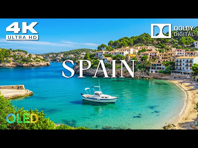 Spain 4K - Fantastic Views and Scenic Beauty with Cinematic Music | 4K Dolby Vision | 4K HDR 60fps