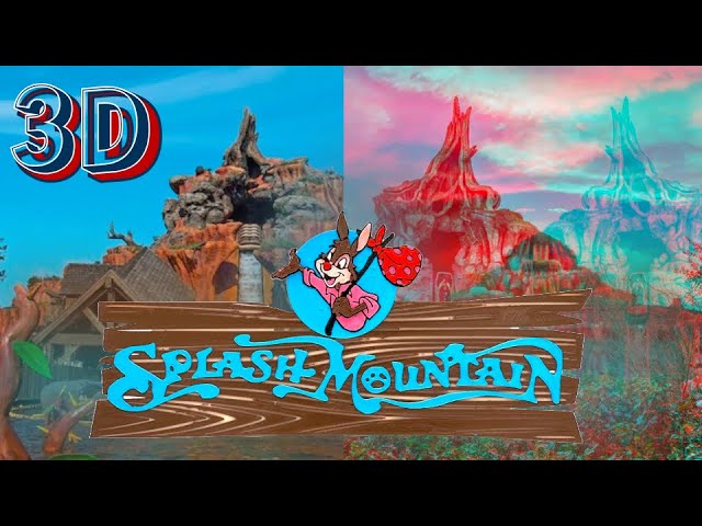 Splash Mountain in 3D VR | Virtual Ride