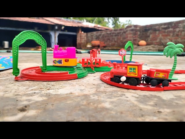 Mini Passanger express play set train, Eassel World train play set toy Unboxing and testing