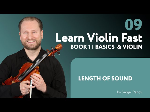 Lesson 9 - Rhythm - Length of Sound | Learn Violin Fast Book 1 – Simple & Practical Method to Learn