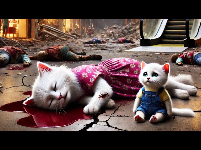 Cute Kitten Become HERO | Keep His Promise😾😭 #cat #catstory #cute #kitten #aiimages #aicat