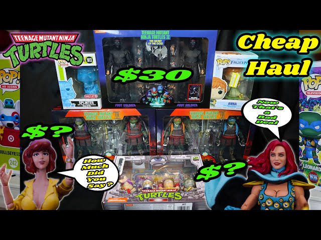 Clearance Ninja Turtle's Haul | NECA TMNT 3, Funko Pop's & Exclusives (Oh My Haul)