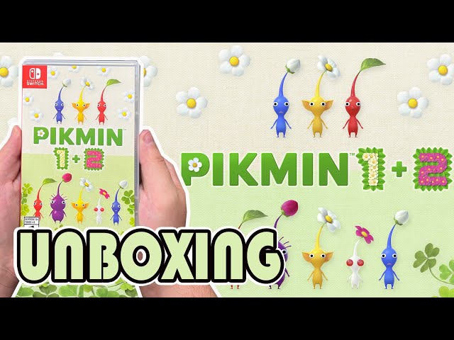 Pikmin 1+2 (Nintendo Switch) Unboxing