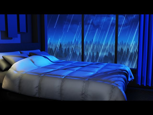 Sleep Sounds Rain No Thunder 🌧️ Rainstorm White Noise 10 Hours