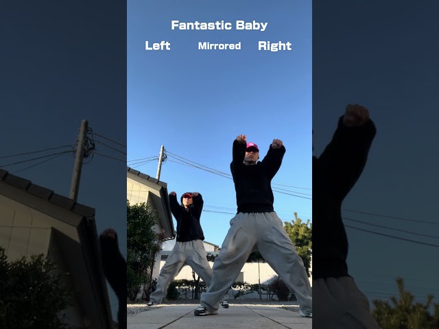 "Fantastic Baby"BIGBANGDance challenge Mirrored Tutorial #shorts