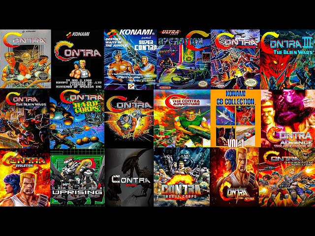 The Evolution of CONTRA Games (1987-2024)